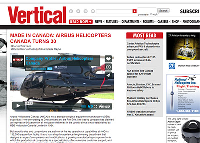 Vertical Magazine Airbus