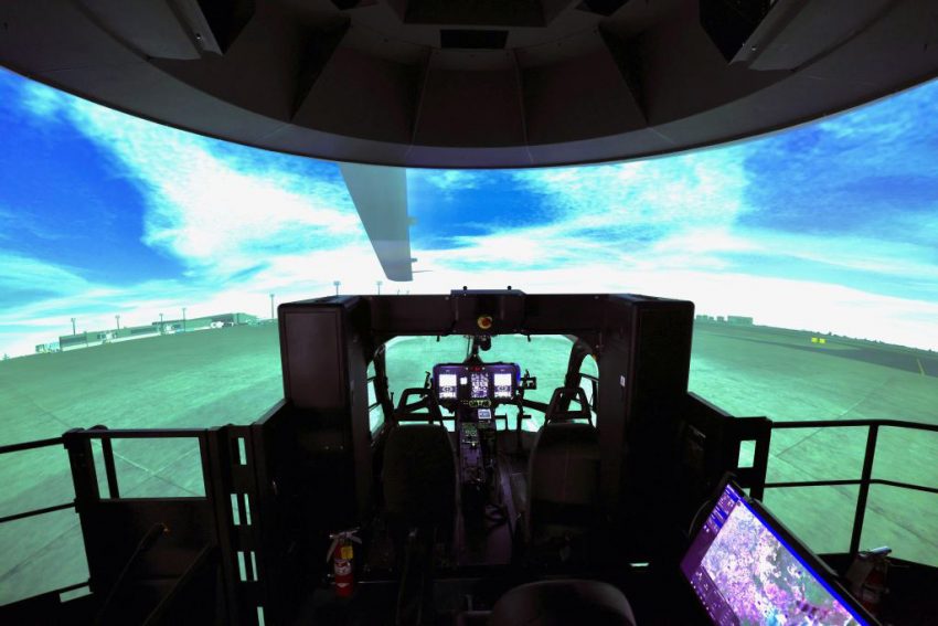 H145 Full Flight Simulator Inside