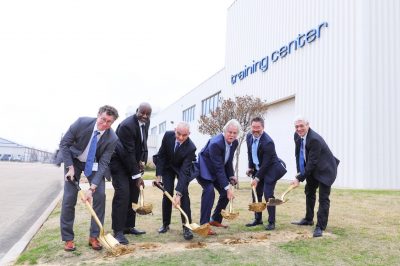 Breaking Ground at new Training Center