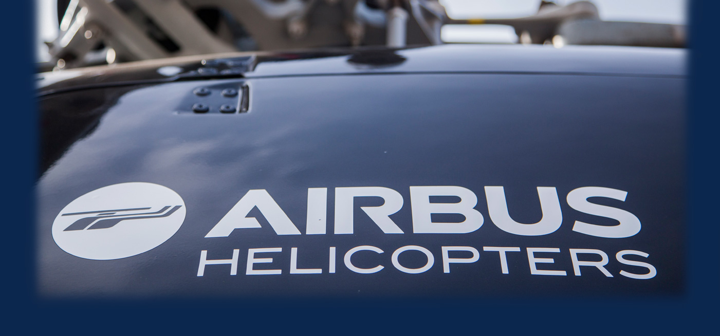 Airbus Logo on Helicopter